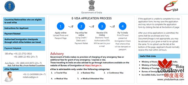 2019印度电子签证最新消息